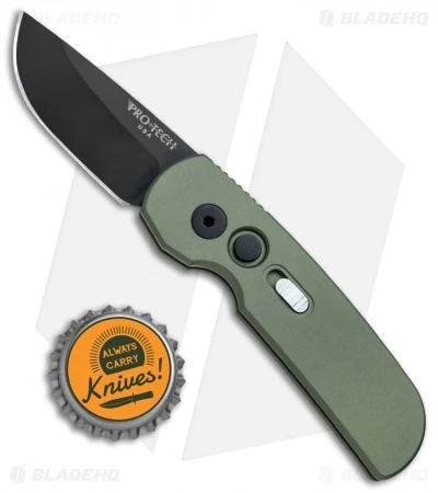 Pro-Tech Calmigo CA Legal Automatic Knife Dark Green (1.9" Black) 6 Pro-Tech Calmigo CA Legal Automatic Knife Dark Green (1.9" Black) - Image 4