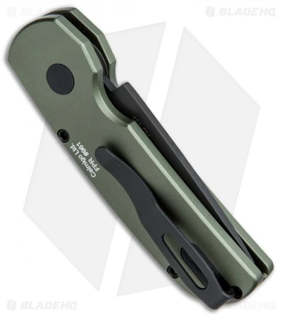 Pro-Tech Calmigo CA Legal Automatic Knife Dark Green (1.9" Black) 5 Pro-Tech Calmigo CA Legal Automatic Knife Dark Green (1.9" Black) - Image 3