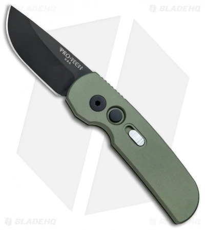 Pro-Tech Calmigo CA Legal Automatic Knife Dark Green (1.9" Black) 3 Pro-Tech Calmigo CA Legal Automatic Knife Dark Green (1.9" Black)