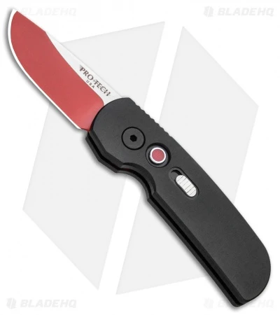 Pro-Tech Red Devil Calmigo CA Legal Automatic Knife Black (1.9" Red) 3 Pro-Tech Red Devil Calmigo CA Legal Automatic Knife Black (1.9" Red)