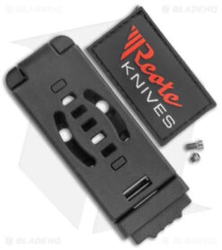 Reate Knives Reate EXO Gravity Drop Point Knife Titanium/Black G-10 (3.75" Two Tone PVD) -Knife Discount Store Reate EXO Gravity DP Ti Black G 10 PVD BHQ 142280 jr extra