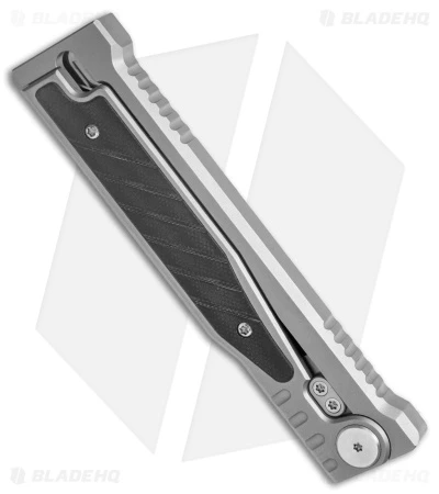 Reate Knives Reate EXO Gravity Tanto Knife Titanium/Black G-10 (3.75" Two Tone PVD) 6 Reate Knives Reate EXO Gravity Tanto Knife Titanium/Black G-10 (3.75" Two Tone PVD) - Image 4