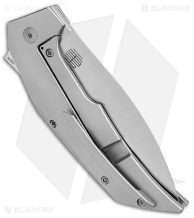 Reate Knives Bharucha T4000 Frame Lock Knife Carbon Fiber/Ti (3.8" Satin) 5 Reate Knives Bharucha T4000 Frame Lock Knife Carbon Fiber/Ti (3.8" Satin) - Image 3