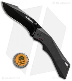 Schrade Shiznit MAGIC Spring Assisted Knife Black (3.375" Black) 7 Schrade Shiznit MAGIC Spring Assisted Knife Black (3.375" Black) -Knife Discount Store Schrade Shiznit MAGIC SA Black Black SCHA13B BHQ 61999 jr bottlecap