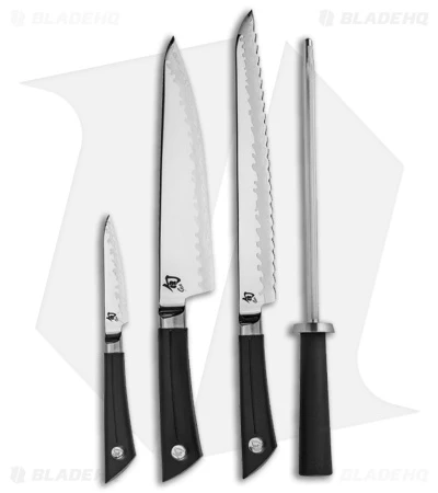 Shun Sora Five-Piece Student Kitchen Knife Set VBS0499 3 Shun Sora Five-Piece Student Kitchen Knife Set VBS0499