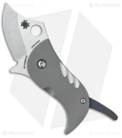 Spyderco Pochi Frame Lock Knife Titanium (1.56" Satin S45VN) 11 Spyderco Pochi Frame Lock Knife Titanium (1.56" Satin S45VN) -Knife Discount Store Spyderco Pochi FL Ti Satin BHQ 112401 jr