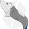 Spyderco Pochi Frame Lock Knife Titanium (1.56" Satin S45VN) -Knife Discount Store Spyderco Pochi FL Ti Satin C256TIP BHQ 112401 jr