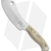 White River Camp Cleaver Fixed Blade Knife Olive Drab Micarta (5.5" SW) 1 White River Camp Cleaver Fixed Blade Knife Olive Drab Micarta (5.5" SW) -Knife Discount Store White River Camp Cleaver Olive Drab Micarta SW BHQ 110679 jr