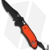 Benchmade 9170SBK-ORG Triage Knife Orange Axis Automatic (3.58" Black Serr) 2 Benchmade 9170SBK-ORG Triage Knife Orange Axis Automatic (3.58" Black Serr) -Knife Discount Store benchmade 9170sbk org auto triage