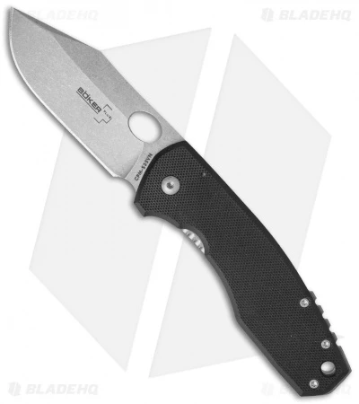 Boker Plus Vox F3 II Frame Lock Knife Black G-10 (3" Stonewash) 01BO342 3 Boker Plus Vox F3 II Frame Lock Knife Black G-10 (3" Stonewash) 01BO342