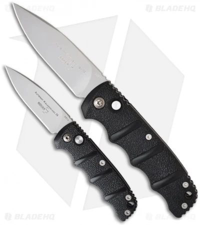 Boker Mini Kalashnikov Automatic Knife Black (2.5" D2 Bead Blast) 5 Boker Mini Kalashnikov Automatic Knife Black (2.5" D2 Bead Blast) - Image 3