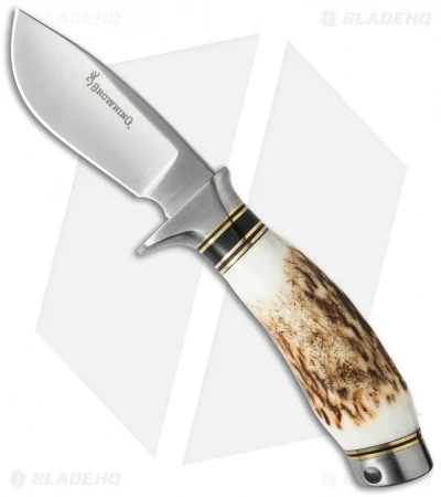 Browning Non-Typical Skinning Hunting Knife Stag (3" Satin) 322424 3 Browning Non-Typical Skinning Hunting Knife Stag (3" Satin) 322424
