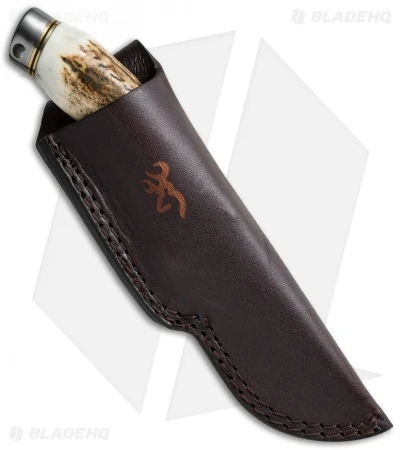 Browning Non-Typical Skinning Hunting Knife Stag (3" Satin) 322424 4 Browning Non-Typical Skinning Hunting Knife Stag (3" Satin) 322424 - Image 2