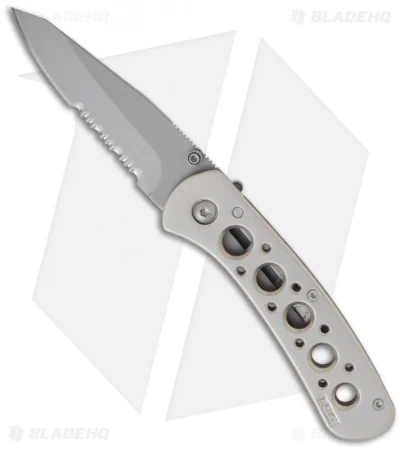 CRKT 14K Summit Mt. Rainier Liner Lock Knife (2.875" Bead Blast Serr) 6612N 3 CRKT 14K Summit Mt. Rainier Liner Lock Knife (2.875" Bead Blast Serr) 6612N