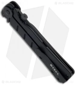 CRKT Otanashi Noh Ken Frame Lock Knife Black G-10 (4.5" Black) 2906 -Knife Discount Store crkt folder 2906 side