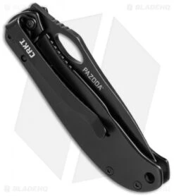 CRKT Pazodas Combination Pack - Plain & Serrated Knives 64802C 9 CRKT Pazodas Combination Pack - Plain & Serrated Knives 64802C -Knife Discount Store crkt pazodas black ser side cm