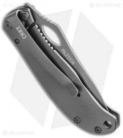 CRKT Pazodas Combination Pack - Plain & Serrated Knives 64802C 11 CRKT Pazodas Combination Pack - Plain & Serrated Knives 64802C -Knife Discount Store crkt pazodas gray side cm