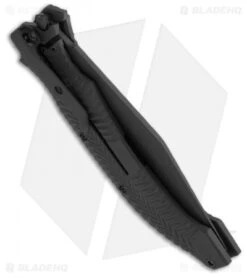 HTM Darrel Ralph AXD 5.5 Spring Assisted Knife (5.5" Black) -Knife Discount Store hand tech made black flipper mfdraxd55dlcao closed side