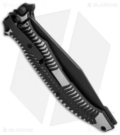 HTM Darrel Ralph AXD 5.5 Spring Assisted Knife Two-Tone Ti (5.5" Black) -Knife Discount Store htm axd assist black tanto cm side