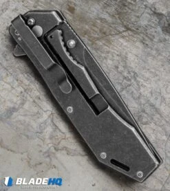 Kershaw 1304BW Assisted Opening Frame Lock Knife (3.25 Black SW) 7 Kershaw 1304BW Assisted Opening Frame Lock Knife (3.25 Black SW) -Knife Discount Store kershaw 1304BW black sw KS1304BW BHQ 37638 er side