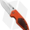 Kershaw Buck Commander 3/4-Ton Knife Orange/Brown (2.75" Satin) 1446ORBCX 1 Kershaw Buck Commander 3/4-Ton Knife Orange/Brown (2.75" Satin) 1446ORBCX -Knife Discount Store kershaw buck commander three fourth ton adam laroche BHQ 27906 jr