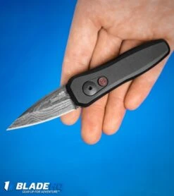 Kershaw Launch 4 CA Legal Automatic Knife (1.9" Damascus) BHQ Exclusive -Knife Discount Store kershaw launch 4 damascus blk BHQ 67750 dl