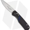 Meyerco Blackie Collins Thin Blue Line Automatic Knife (3.2" Bead Blast) USA -Knife Discount Store meyerco blackie collins matblauto