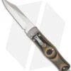 Microtech OSS Cobra Bowie Knife Auto Lever Lock Camo G10 (3.75" Satin) 137-4CM -Knife Discount Store microtech cobra camo satin 137 4cm