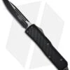 Microtech Daytona D/A OTF Knife W/ Carbon Fiber (3.25" Black) 124-1