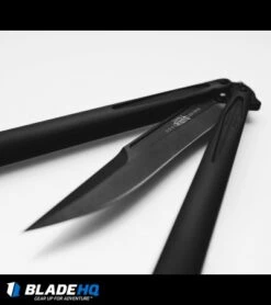 Microtech Tachyon III Balisong Butterfly Knife Tactical (4.5" Black) 173-1T 9 Microtech Tachyon III Balisong Butterfly Knife Tactical (4.5" Black) 173-1T -Knife Discount Store microtech tachyon iii black BHQ 30339 dl