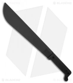 Ontario 12" CT1 Traditional Cutlass Machete Fixed Blade Knife (Black)