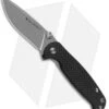 Real Steel Knives H6-S1 Frame Lock Knife Carbon Fiber/G-10 (3.375" Satin) -Knife Discount Store realsteel h6 s1 carbon fiber 01re043 cm