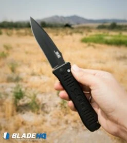 SOG Spec Elite II Automatic Knife (4" Black) SE-62 -Knife Discount Store sog spec elite ii se 62 BHQ 8486 dl