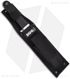 SOG Tsunami Fixed Blade Knife W/ Nylon Sheath (6.5" Satin Plain) TS-01 -Knife Discount Store sog tsunami ts 01 sheath