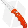 Spyderco Autonomy Automatic Knife Orange G-10 (3.75" Satin Serr) C165GSOR