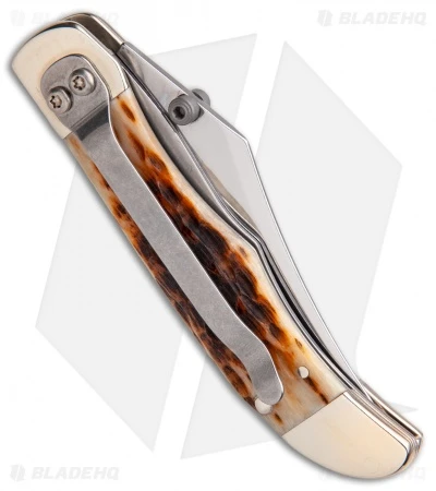 Case Kickstart Mid-Folding Hunter Assisted Knife Jigged Amber Bone (61265AC SS) 4 Case Kickstart Mid-Folding Hunter Assisted Knife Jigged Amber Bone (61265AC SS) - Image 2
