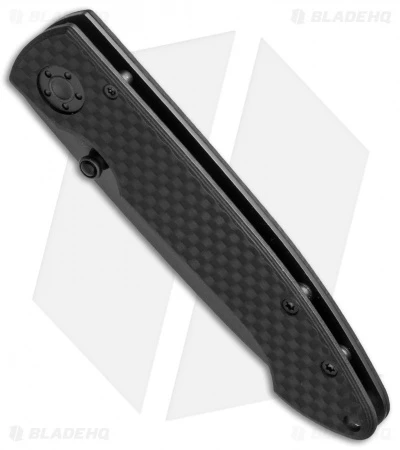 Stone River Ceramic Liner Lock Knife Carbon Fiber (3" Black) SRG2CFB 4 Stone River Ceramic Liner Lock Knife Carbon Fiber (3" Black) SRG2CFB - Image 2