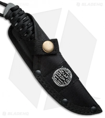 Stone River Ceramic Fixed Blade Neck Knife (3" Black) SRG3NCS 5 Stone River Ceramic Fixed Blade Neck Knife (3" Black) SRG3NCS - Image 3