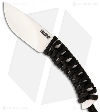 Talonz-1 Drop Point Neck Knife Ceramic Fixed Blade (2.5" White) 3 Talonz-1 Drop Point Neck Knife Ceramic Fixed Blade (2.5" White)