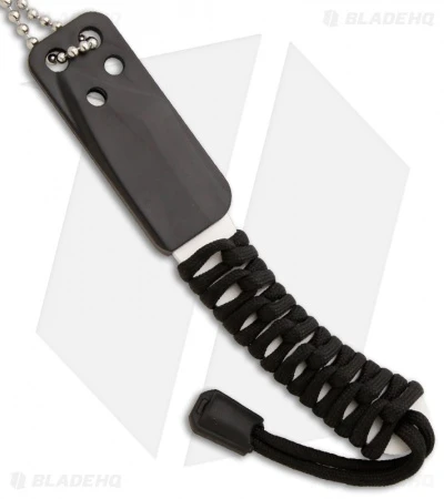 Talonz-2 Tanto Neck Knife Ceramic Fixed Blade (2" White) 4 Talonz-2 Tanto Neck Knife Ceramic Fixed Blade (2" White) - Image 2